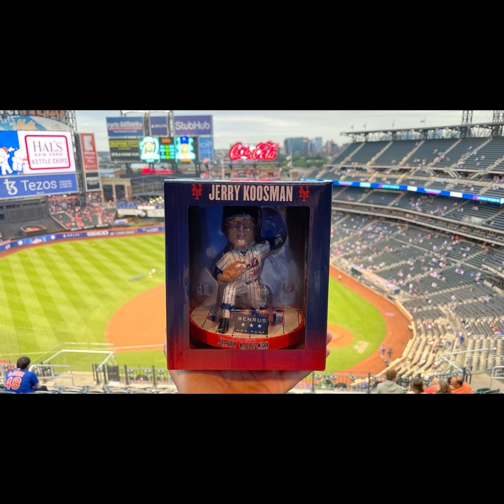 JERRY KOOSMAN NY NEW YORK METS BOBBLE BOBBLEHEAD